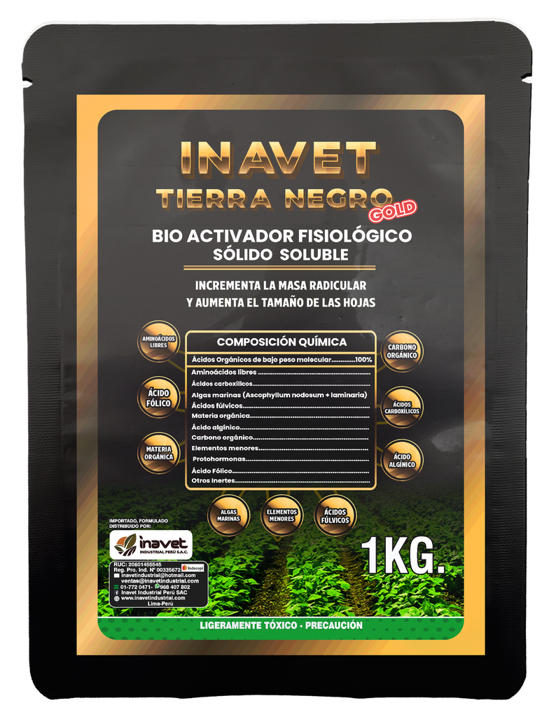 INAVET TIERRA NEGRO GOLD - 1KG