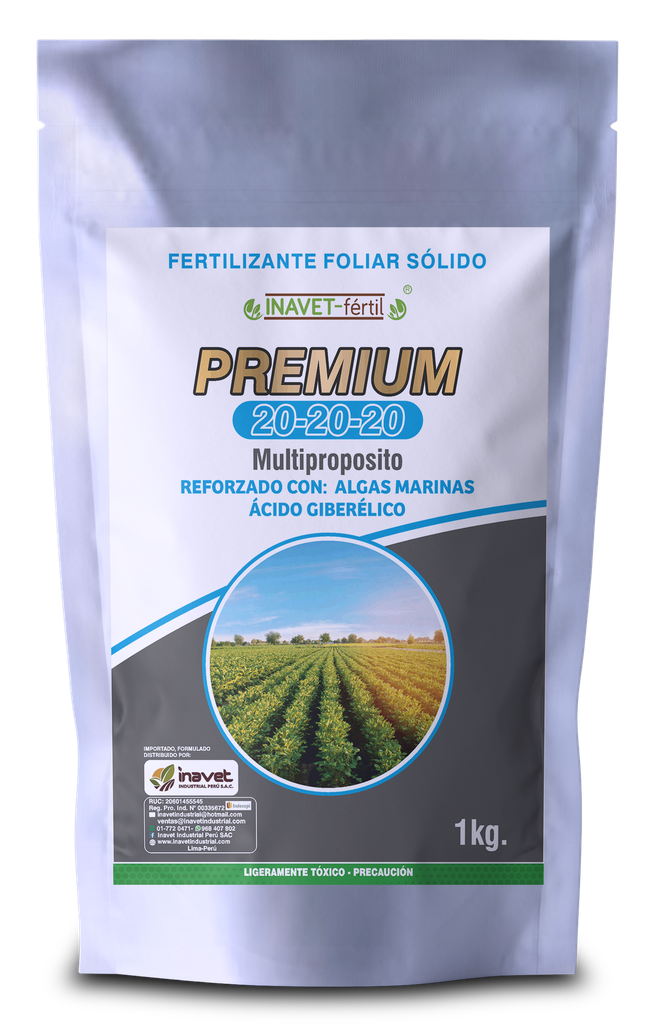 INAVET FERTIL - PREMIUM 20-20-20 - 1KG